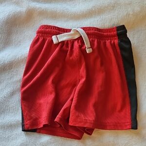 Red and Black Athletic Shorts